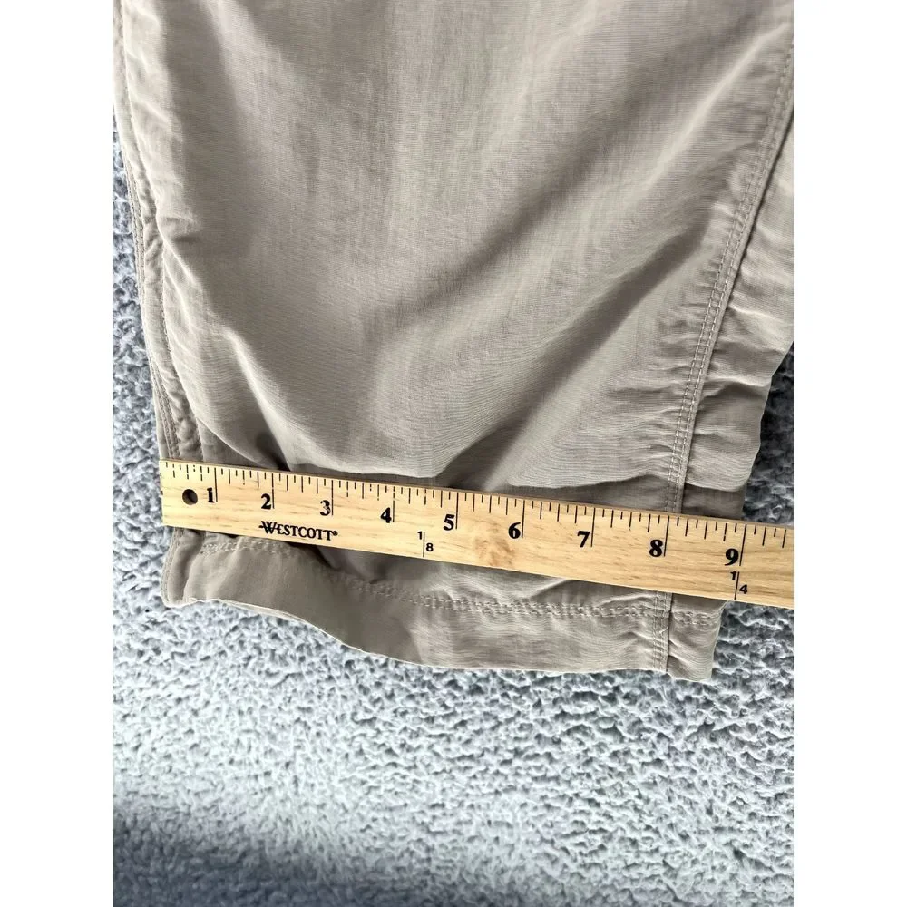 North Face Pants Mens XXL TTG (38x28 Actual) Beige‎ Convertible Nylon Hiking